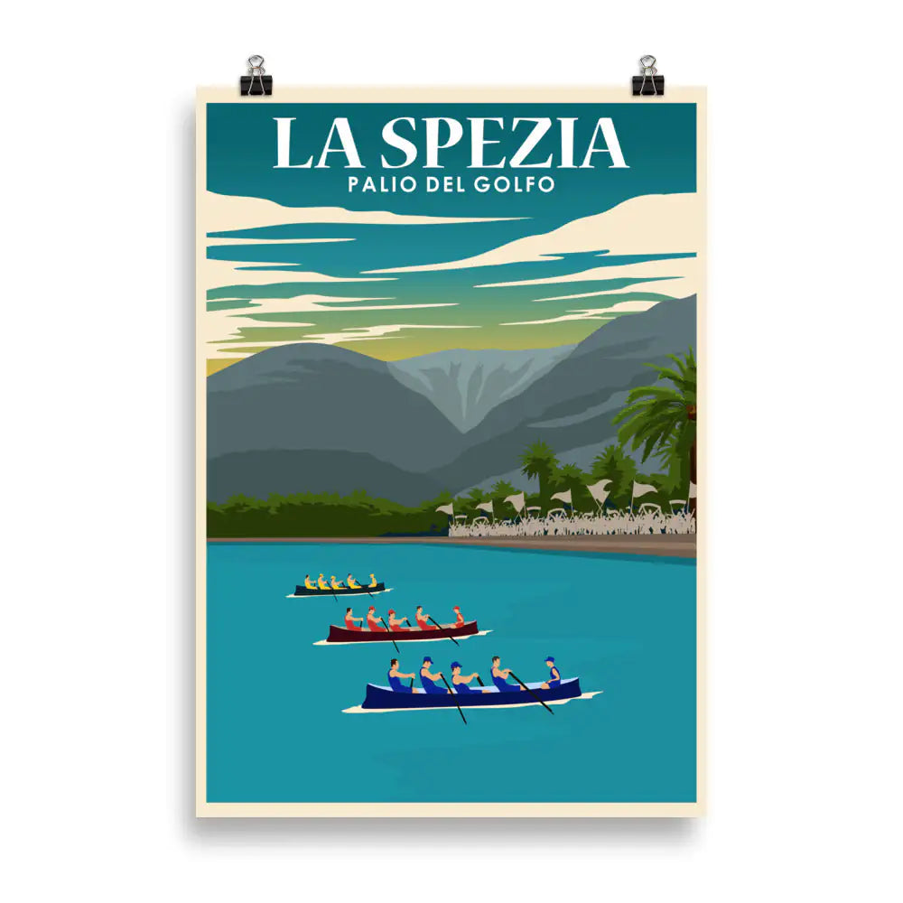 La Spezia No4 Liguria Italy Poster