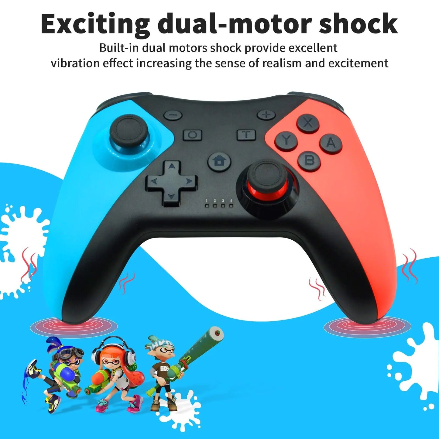 For Nintendo Switch Wireless Pro Controller Gamepad Joypad Joystick Remote Gift