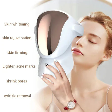 LED Color Light Charging Visual Facial Mask