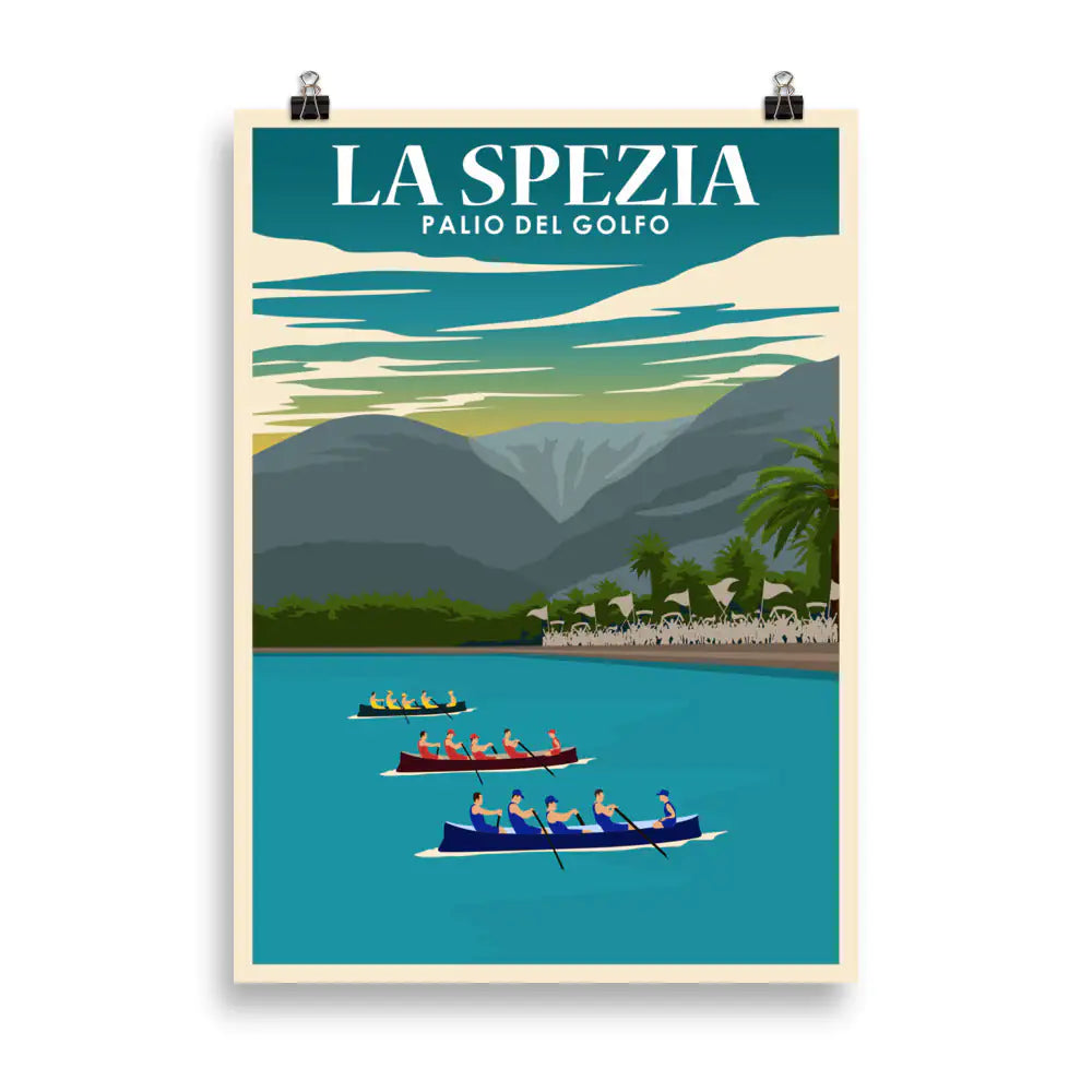 La Spezia No4 Liguria Italy Poster